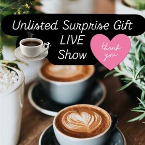 Surprise gift + handwritten note